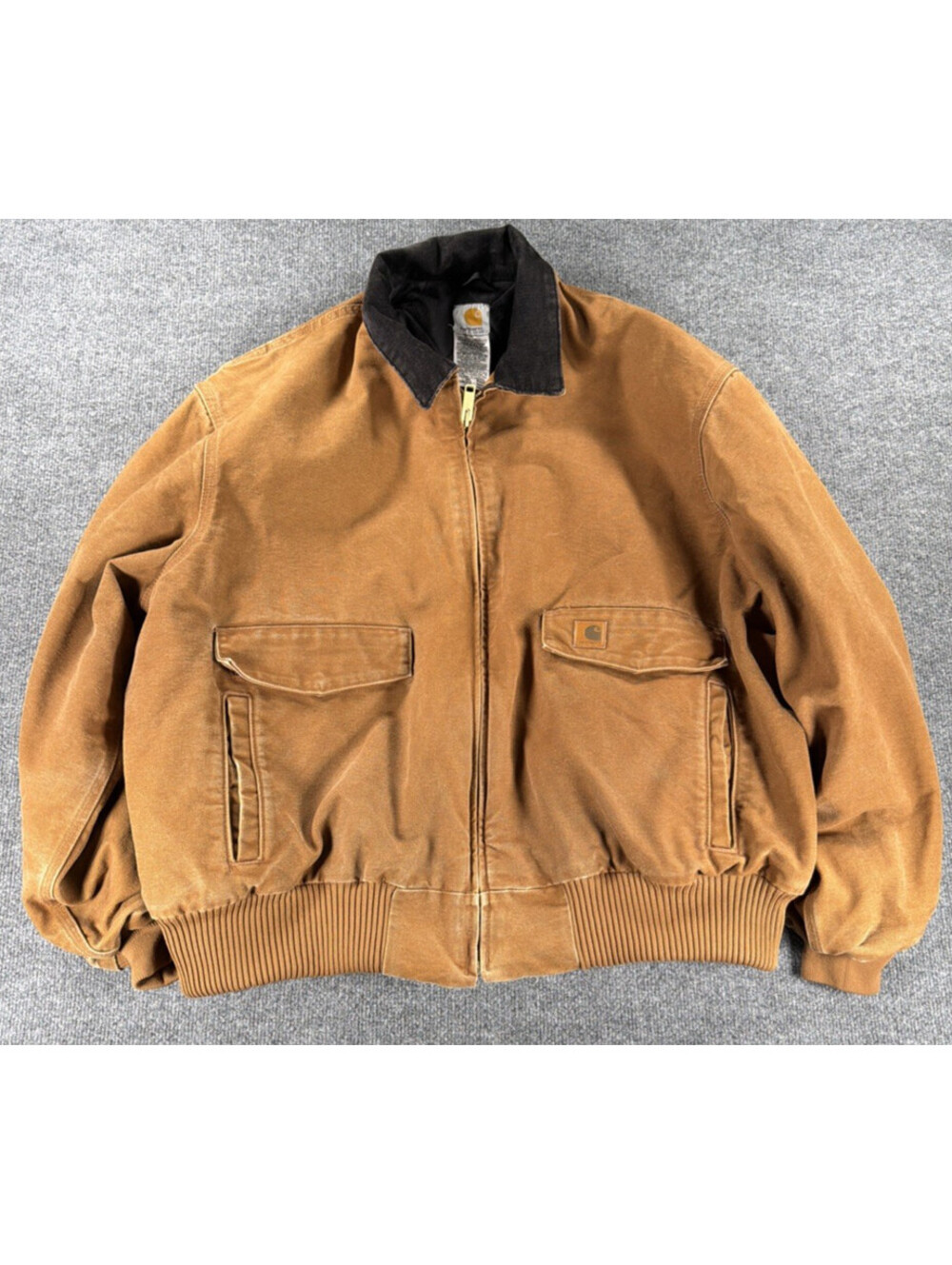 Carhartt J166 Brown Sandstone Work Jacket- Men's 4XL